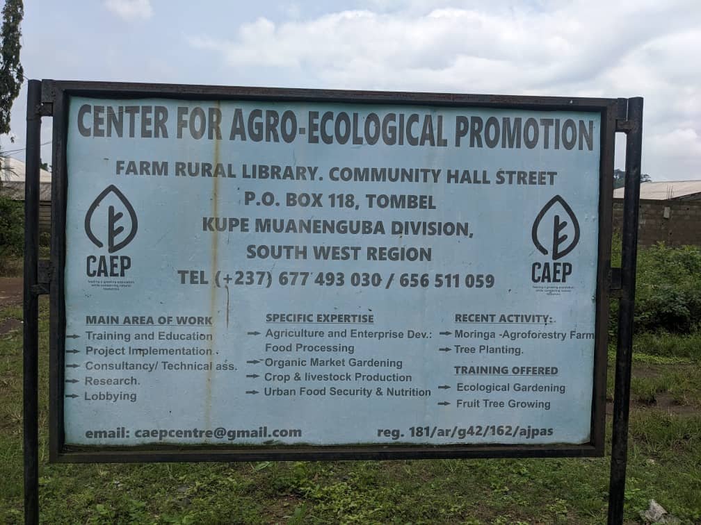 CAEP Sign post